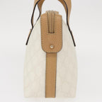 Gucci Vintage Handbag Canvas White Pvc Handbag (Authentic Pre-Loved)