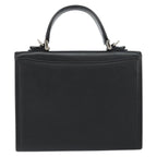 Burberry Vintage Handbag Leather Black Leather Handbag (Authentic Pre-Loved)