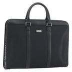 Burberry Black Label Business Bag Nylon Black Nylon Handbag (Authentic Pre-Loved)