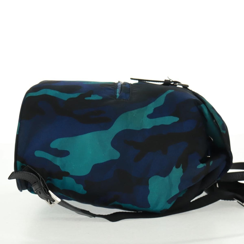 Prada Camouflage Backpack Tessuto Multicolour Nylon Backpack Bag (Authentic Pre-Loved)