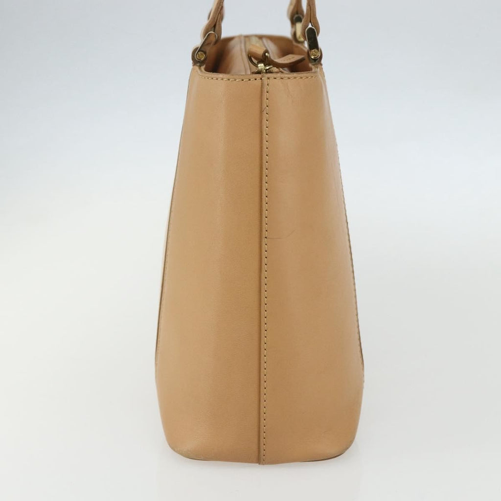 Burberry Vintage Handbag Leather Beige Leather Handbag (Authentic Pre-Loved)