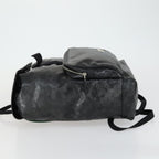 Gucci Buckle Backpack Gg Imprime Black Canvas Backpack Bag (Authentic Pre-Loved)