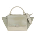 Celine Trapeze Bag Leather Beige Leather Handbag (Authentic Pre-Loved)
