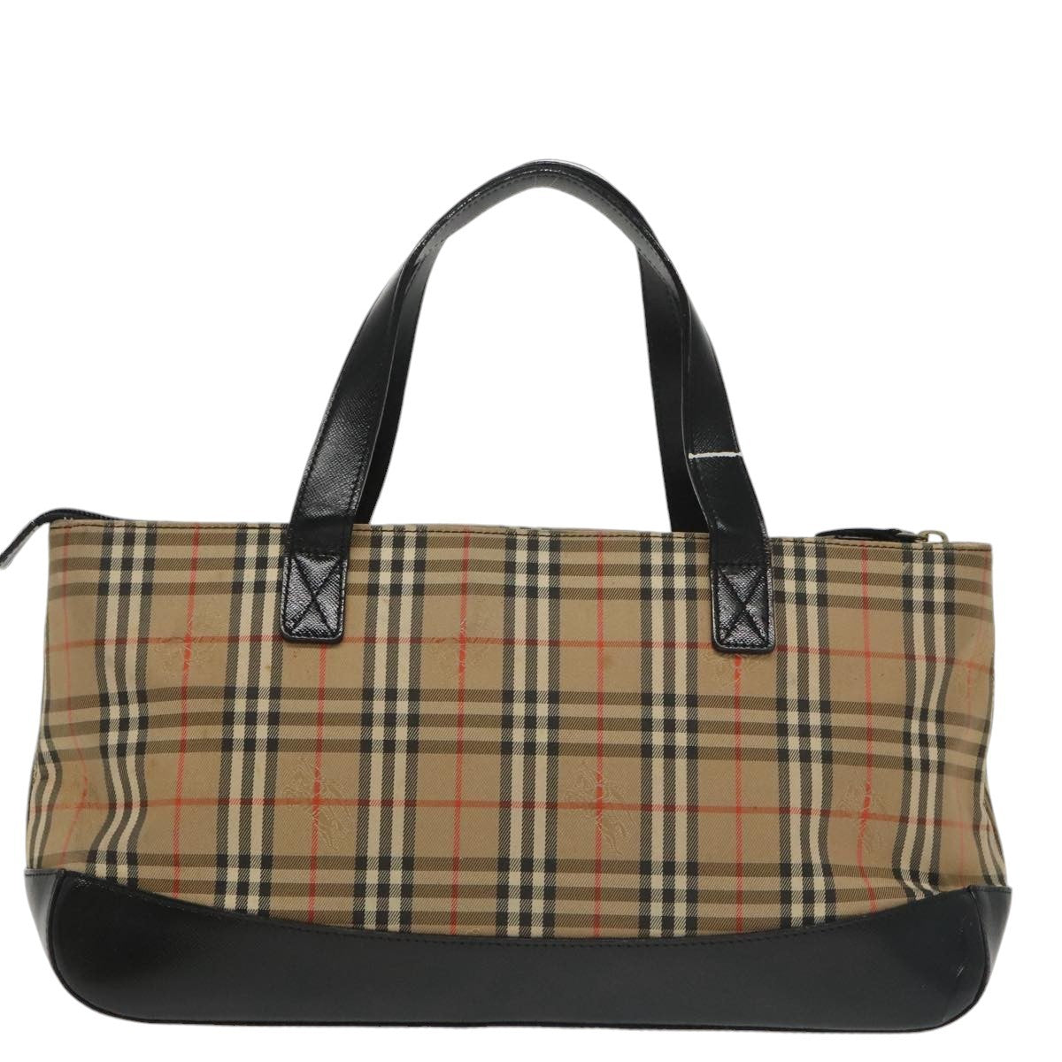 Burberry Nova Check Handbag Nova Check Canvas Beige Canvas Handbag (Authentic Pre-Loved)