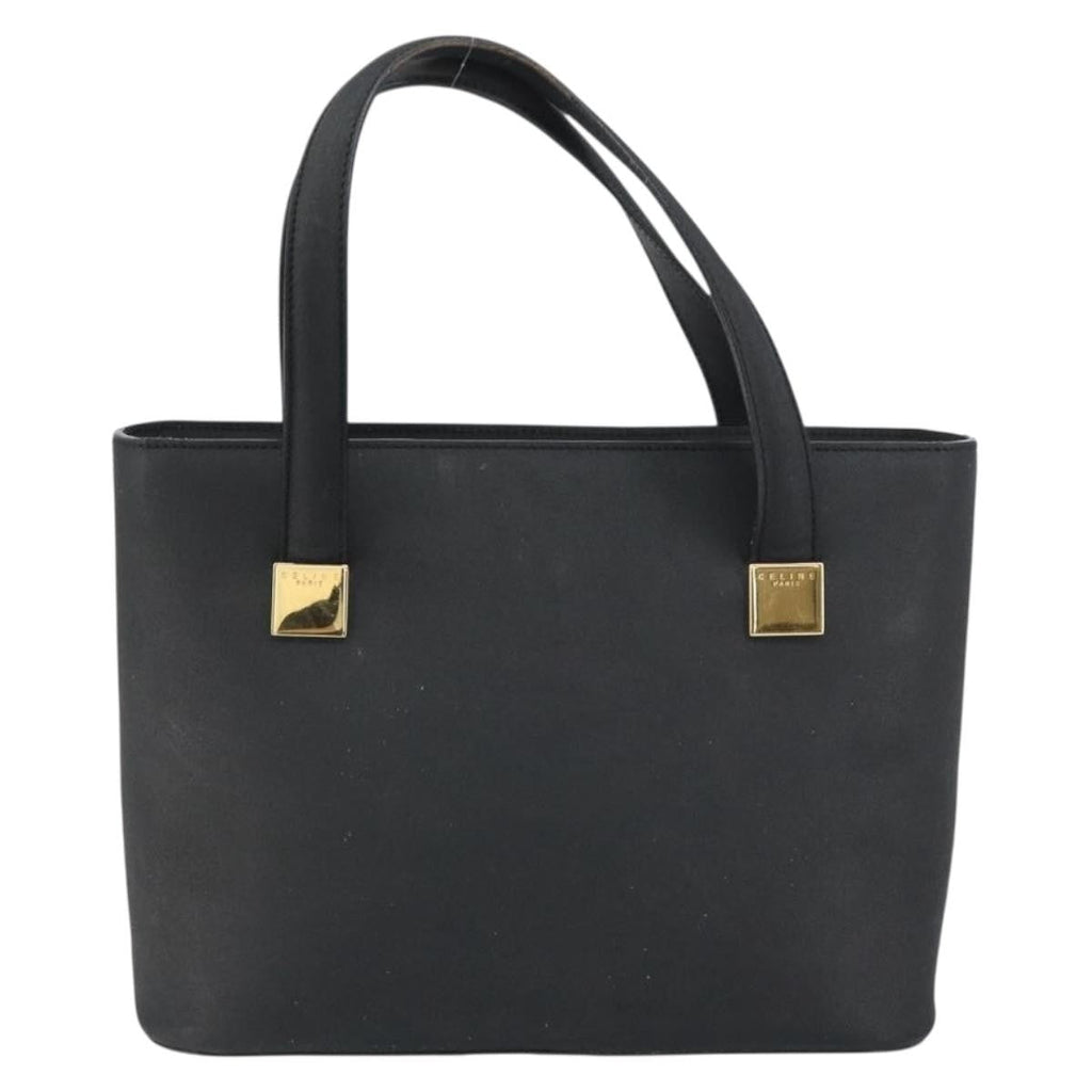 Celine Handbag Leather Black Leather Handbag (Authentic Pre-Loved)
