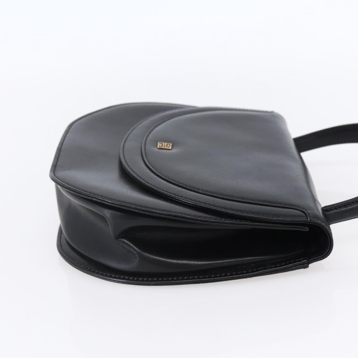 Givenchy Vintage 4G Handbag Leather Black Leather Handbag (Authentic Pre-Loved)