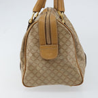 Celine Vintage Macadam Handbag Canvas And Leather Beige Canvas Handbag (Authentic Pre-Loved)
