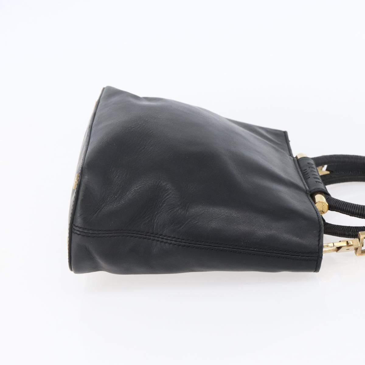 Celine Handbag Leather Black Leather Handbag (Authentic Pre-Loved)
