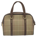 Burberry Nova Handbag Canvas Beige Canvas Handbag (Authentic Pre-Loved)