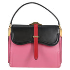 Prada Belle Top Handle Bag City Calf Pink Leather Bag (Authentic Pre-Loved)