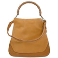 Gucci Diana Bamboo Shoulder Bag Leather Brown Leather Handbag (Authentic Pre-Loved)