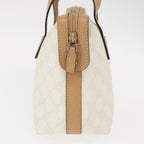 Gucci Vintage Handbag Canvas White Pvc Handbag (Authentic Pre-Loved)