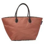 Burberry Nova Check Blue Label Nylon Pink Nylon Handbag (Authentic Pre-Loved)