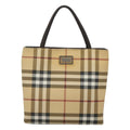 Burberry Nova Check Handbag Nova Check Canvas Beige Canvas Handbag (Authentic Pre-Loved)