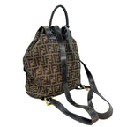 Fendi Fendi Backpack Daypack Zucca Canvas Brown Canvas Backpack Bag (Authentic Pre-Loved)