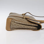 Celine Vintage Macadam Handbag Canvas And Leather Beige Canvas Handbag (Authentic Pre-Loved)