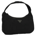 Prada Hobo Tessuto Black Nylon Handbag (Authentic Pre-Loved)