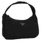 Prada Hobo Tessuto Black Nylon Handbag (Authentic Pre-Loved)