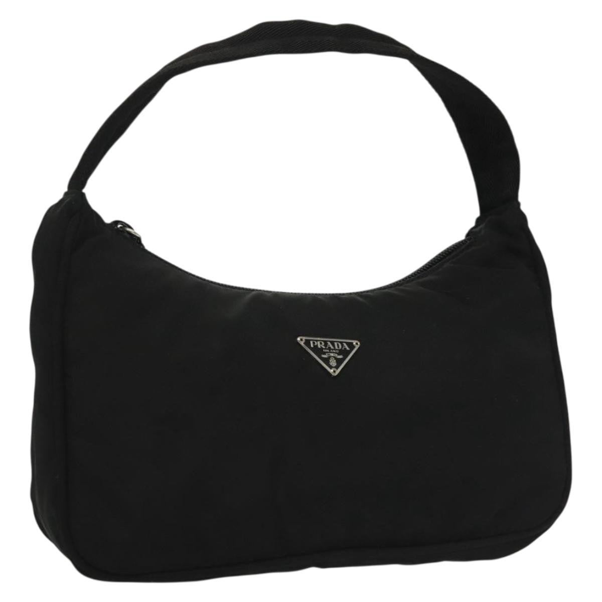 Prada Hobo Tessuto Black Nylon Handbag (Authentic Pre-Loved)