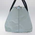 Burberry Nova Check Blue Label Nylon Blue Nylon Handbag (Authentic Pre-Loved)