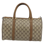 Gucci Vintage Web Sherry Line Handbag Micro Gg Canvas Beige Canvas Handbag (Authentic Pre-Loved)