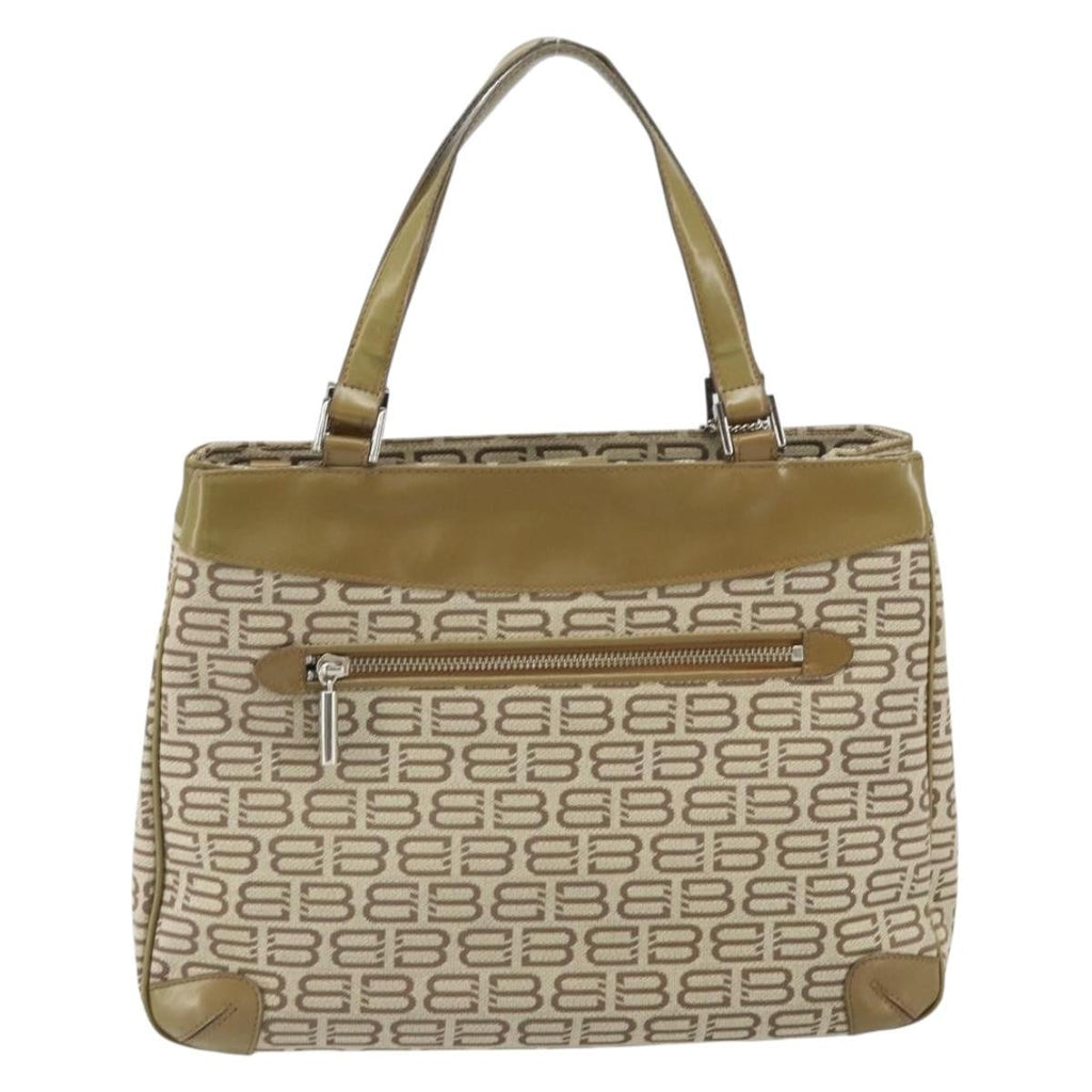Balenciaga Vintage Handbag Canvas Beige Canvas Handbag (Authentic Pre-Loved)