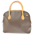 Celine Macadam Handbag Macadam With Leather Brown Pvc Handbag (Authentic Pre-Loved)
