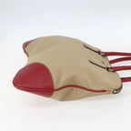 Prada Vintage Handbag Canvas Beige Canvas Handbag (Authentic Pre-Loved)