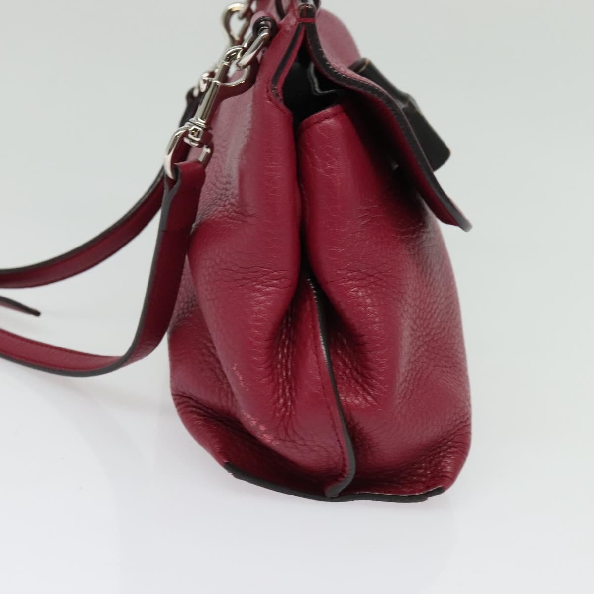 Gucci Bamboo Daily Top Handle Bag Leather Pink Leather Bag (Authentic Pre-Loved)