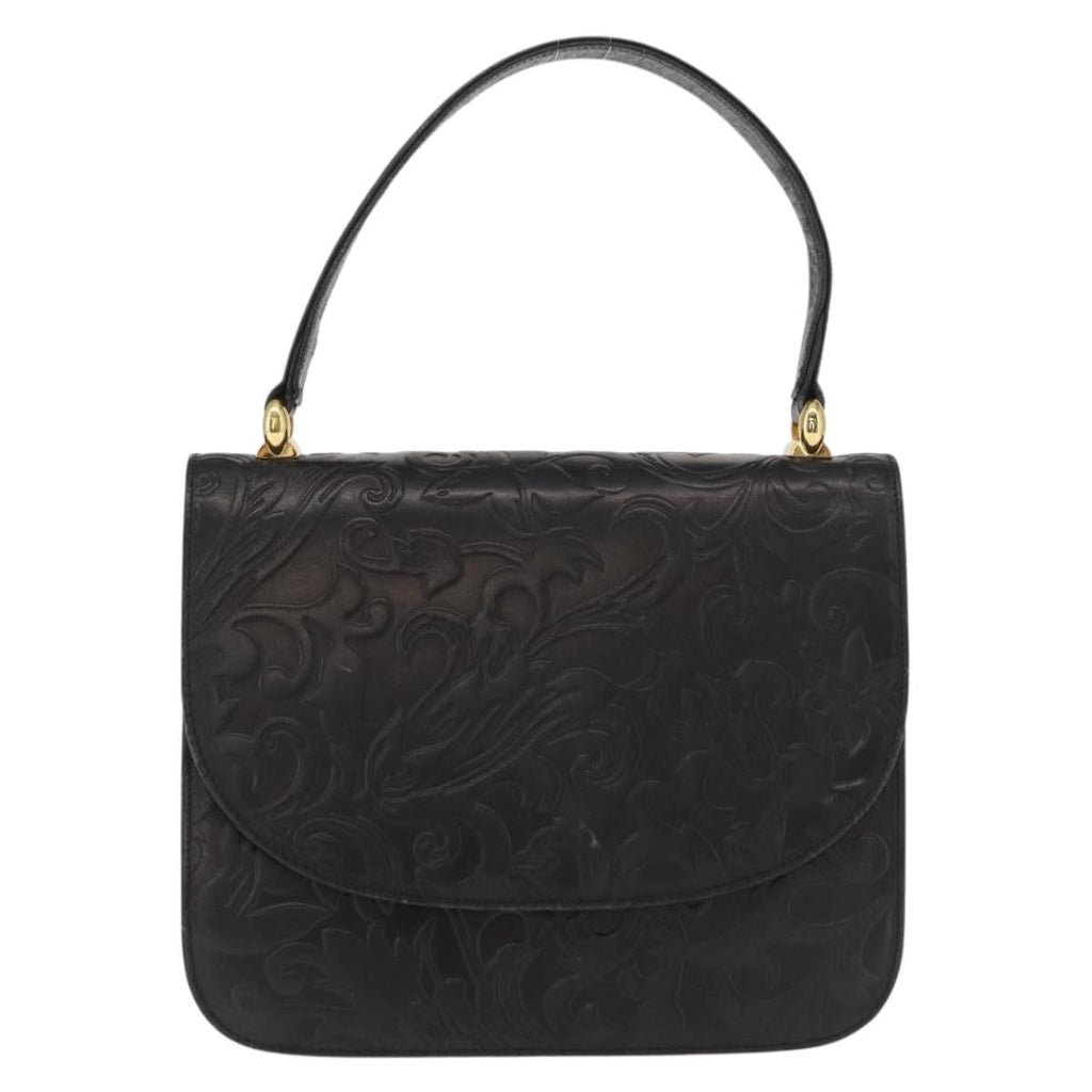 Balenciaga Vintage Handbag Leather Black Leather Handbag (Authentic Pre-Loved)