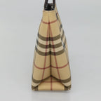 Burberry Nova Check Handbag Nova Check Canvas Beige Canvas Handbag (Authentic Pre-Loved)