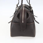 Burberry Vintage Handbag Leather Brown Leather Handbag (Authentic Pre-Loved)