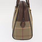 Burberry Nova Handbag Canvas Khaki Canvas Handbag (Authentic Pre-Loved)