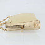 Prada Vintage Handbag Tessuto Beige Nylon Handbag (Authentic Pre-Loved)