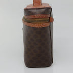 Celine Macadam Vanity Bag Canvas Brown Pvc Bag (Authentic Pre-Loved)