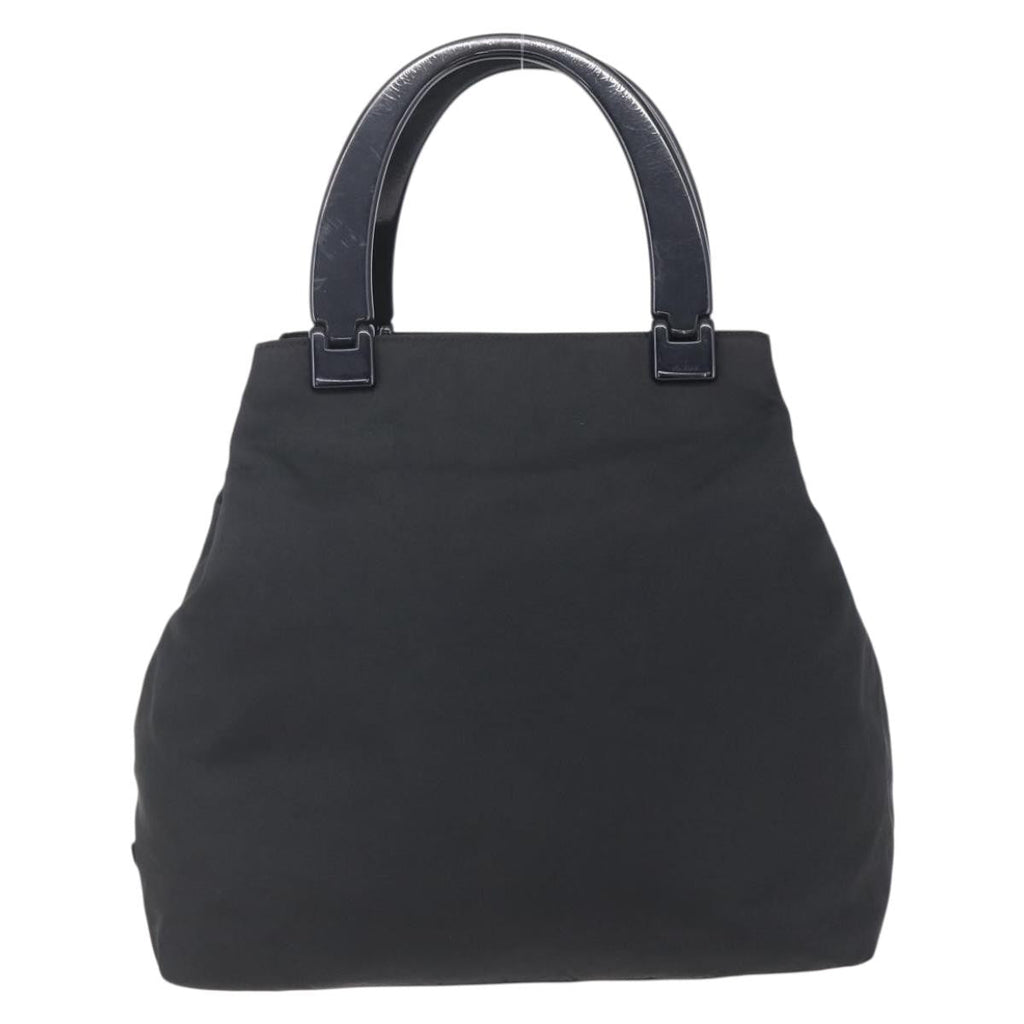 Prada Vintage Handbag Tessuto Black Nylon Handbag (Authentic Pre-Loved)