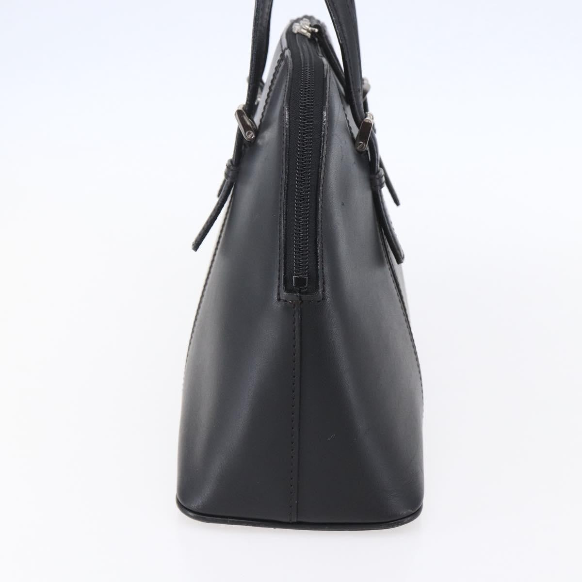 Burberry Vintage Handbag Leather Black Leather Handbag (Authentic Pre-Loved)