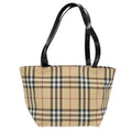 Burberry Nova Check Handbag Nova Check Canvas Beige Canvas Handbag (Authentic Pre-Loved)