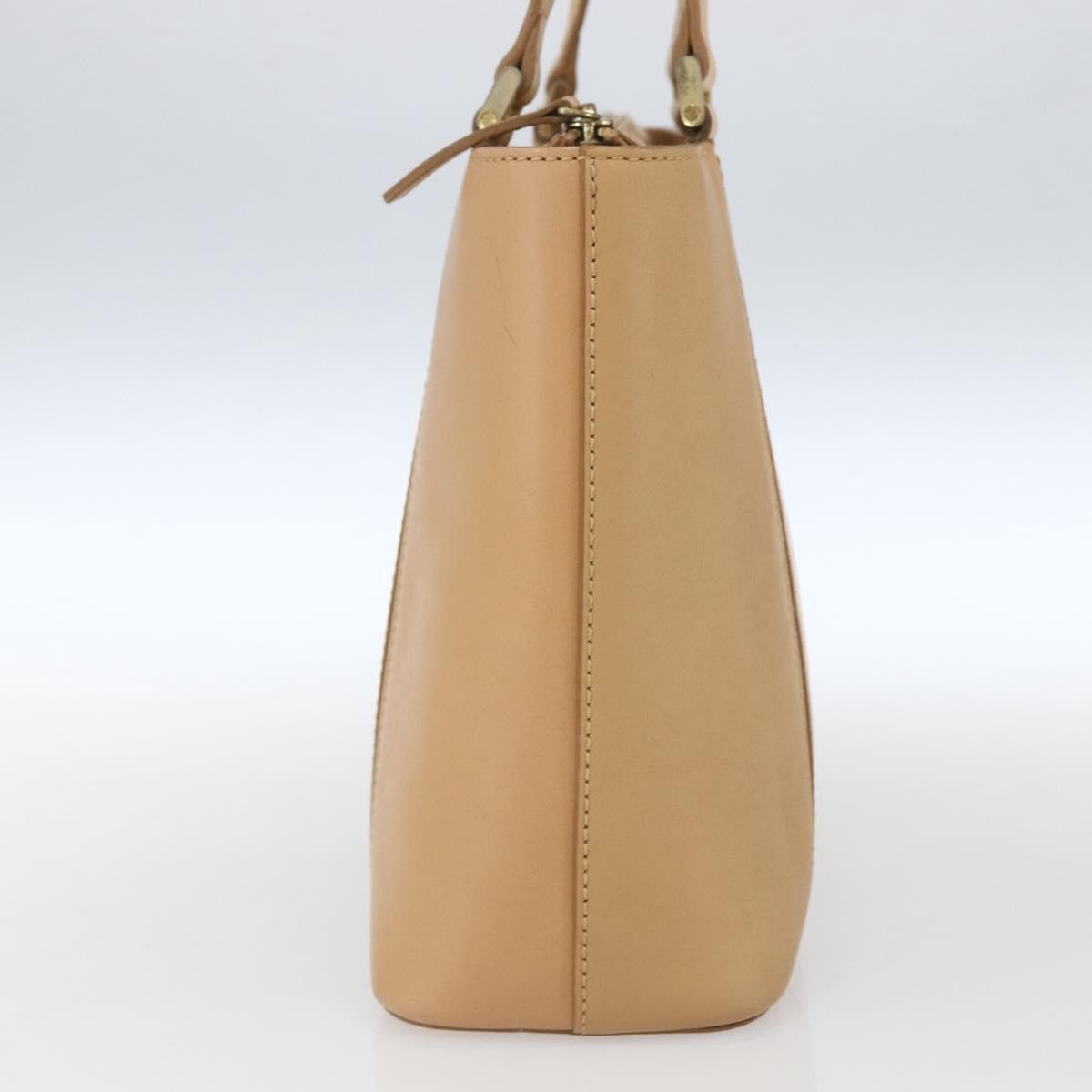 Burberry Vintage Handbag Leather Beige Leather Handbag (Authentic Pre-Loved)