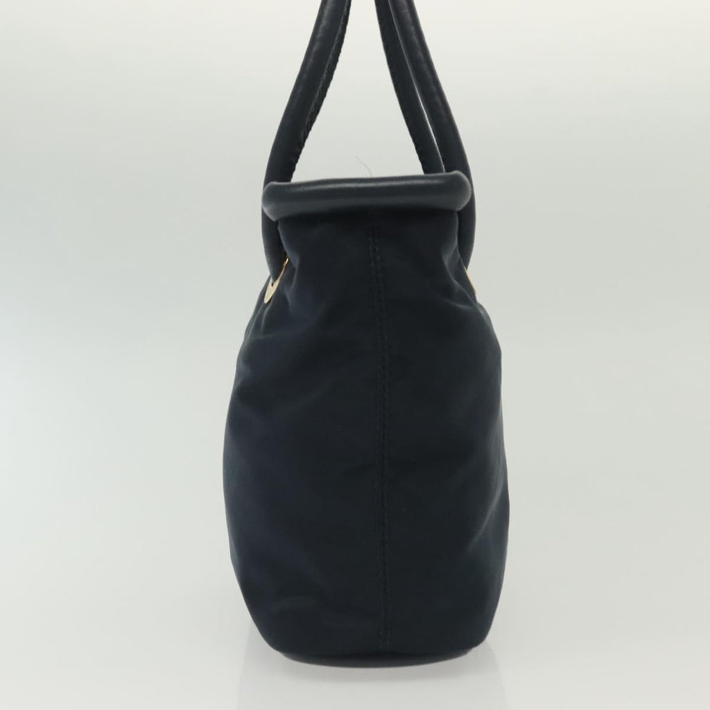 Celine Handbag Nylon Navy Nylon Handbag (Authentic Pre-Loved)