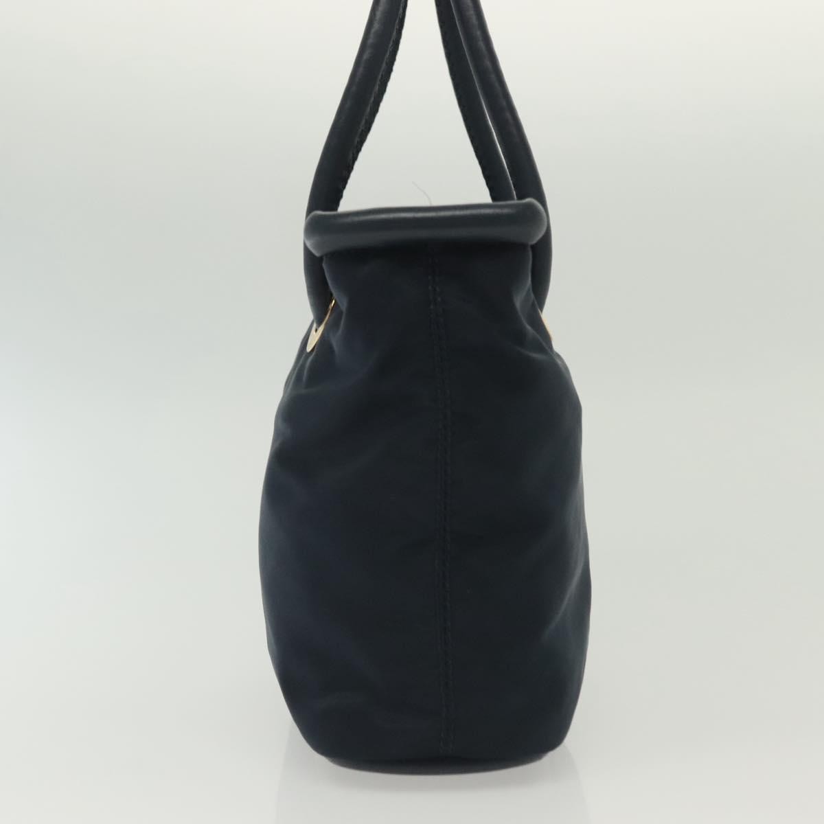 Celine Handbag Nylon Navy Nylon Handbag (Authentic Pre-Loved)