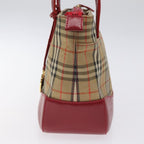 Burberry Nova Check Handbag Nova Check Canvas And Leather Beige Canvas Handbag (Authentic Pre-Loved)