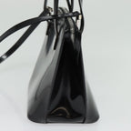 Celine Handbag Patent Leather Black Patent_Leather Handbag (Authentic Pre-Loved)