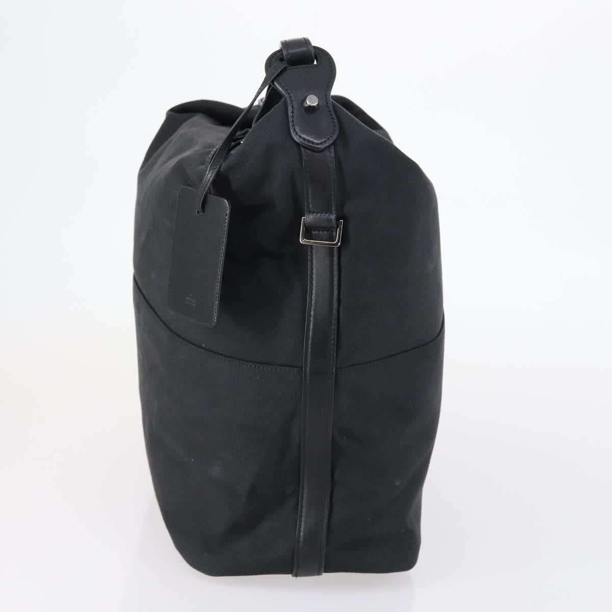 Gucci Vanity Tote Canvas Black Canvas Handbag (Authentic Pre-Loved)