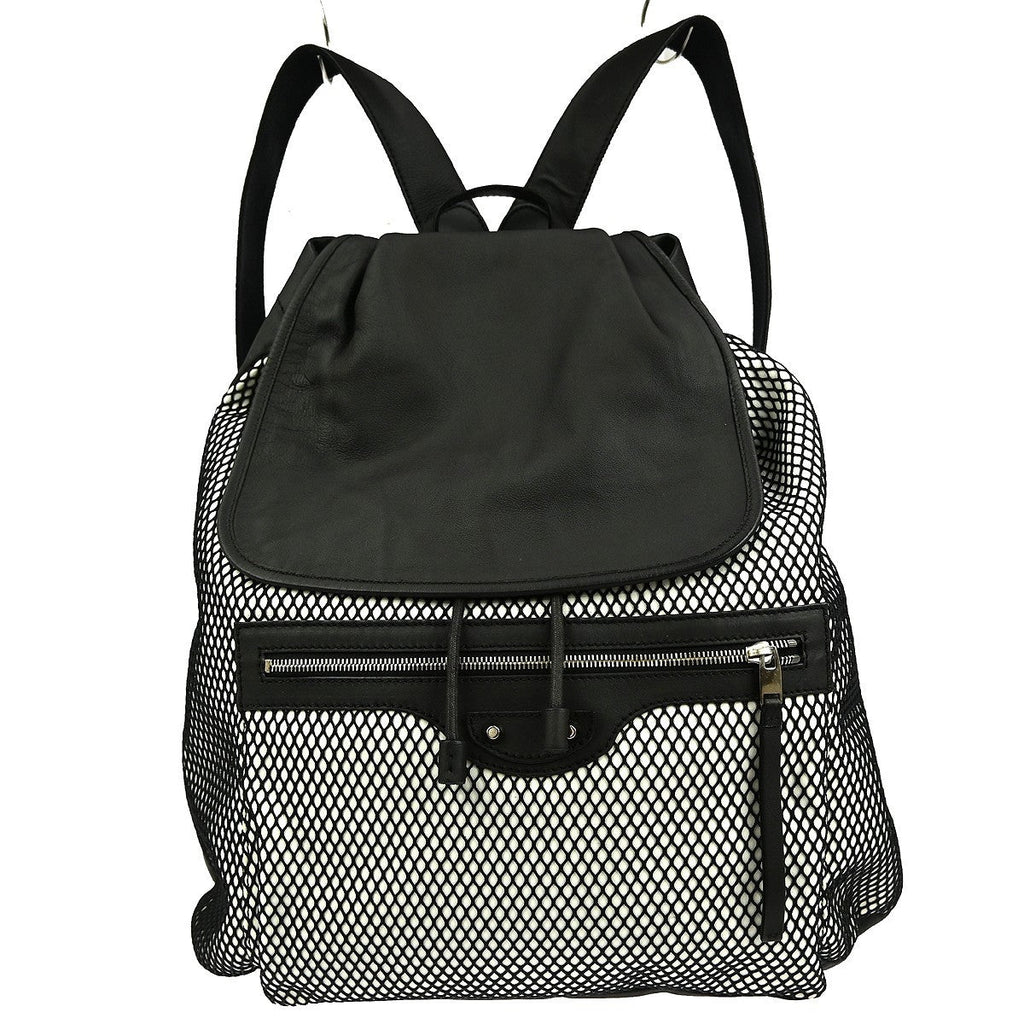 Balenciaga Classic Traveler Backpack Leather Black Leather Backpack Bag (Authentic Pre-Loved)