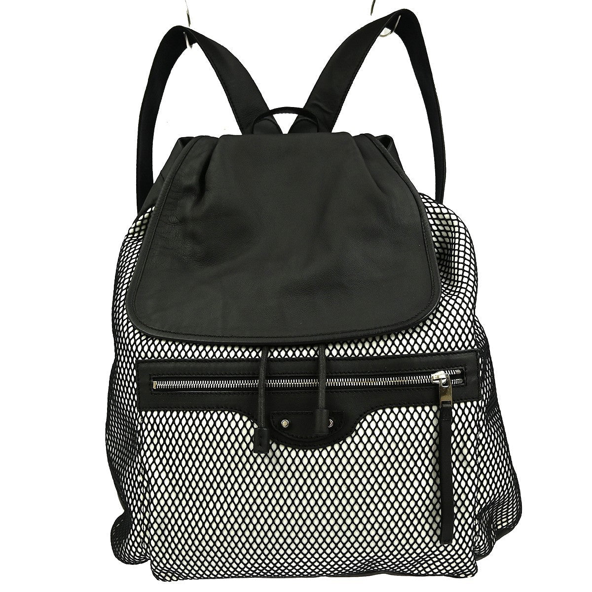 Balenciaga Classic Traveler Backpack Leather Black Leather Backpack Bag (Authentic Pre-Loved)