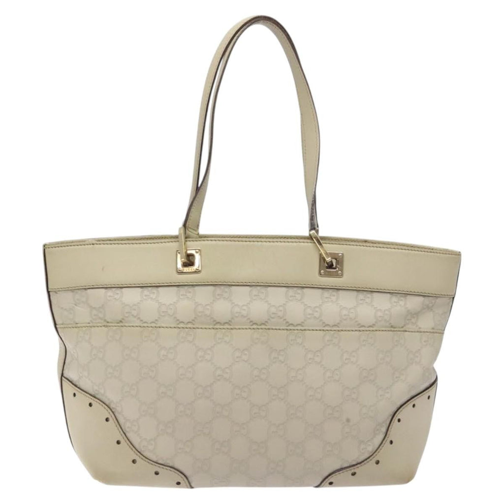 Gucci Gg Canvas Bag Canvas White Canvas Bag (Authentic Pre-Loved)