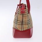 Burberry Nova Check Handbag Nova Check Canvas Beige Canvas Handbag (Authentic Pre-Loved)