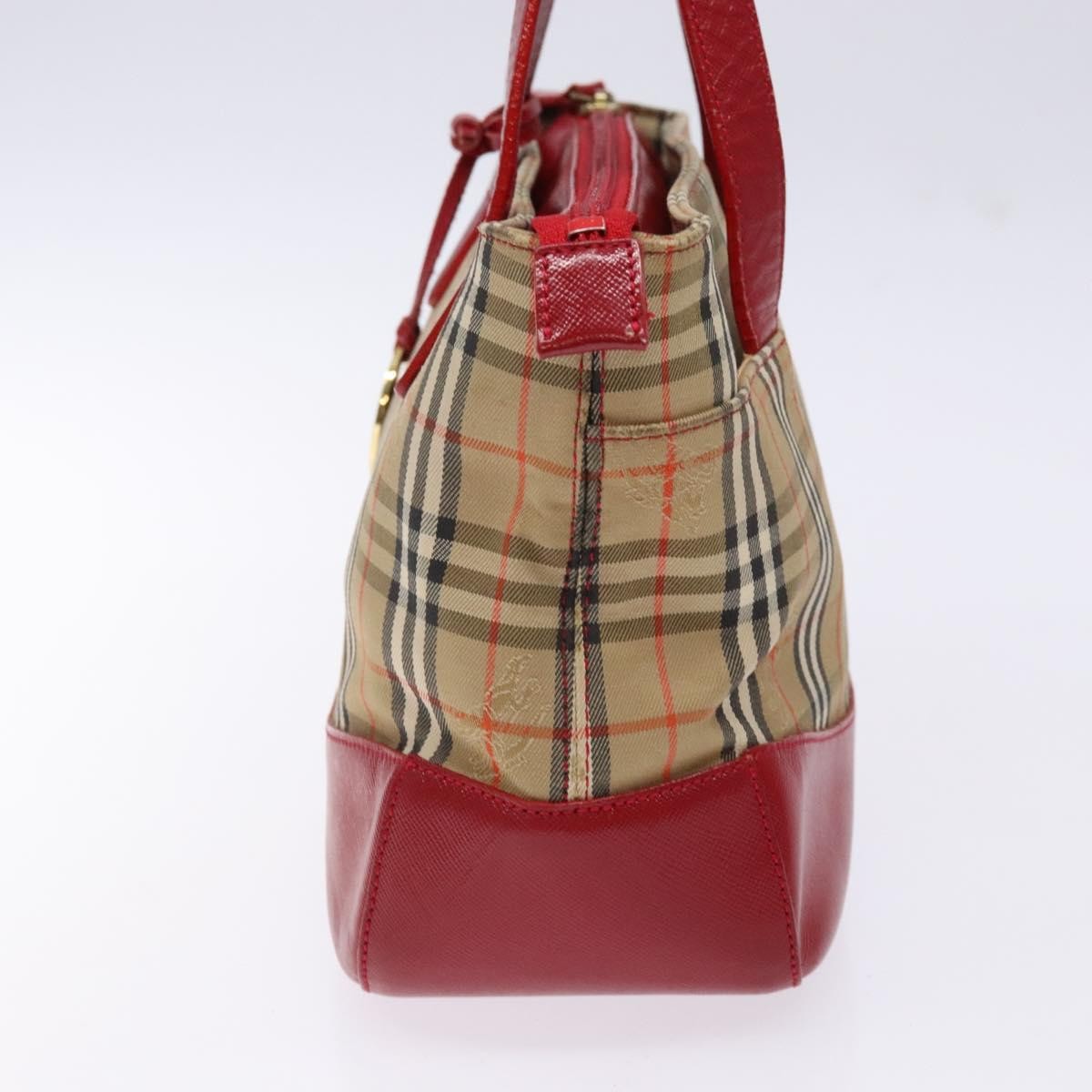 Burberry Nova Check Handbag Nova Check Canvas Beige Canvas Handbag (Authentic Pre-Loved)