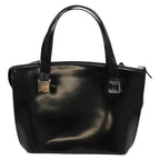 Celine Handbag Patent Leather Black Patent_Leather Handbag (Authentic Pre-Loved)